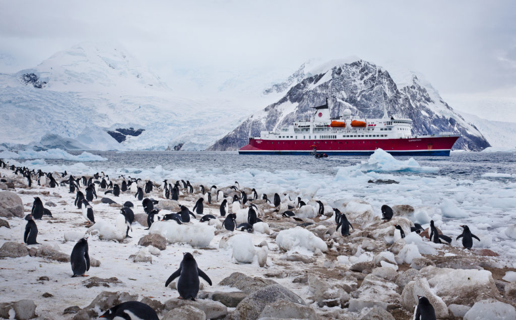 Antarctica Expedition Ice Penguins