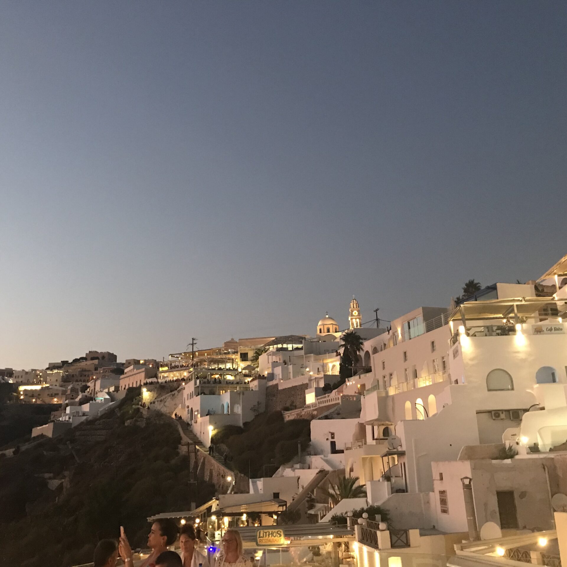 Greek Hillside evening